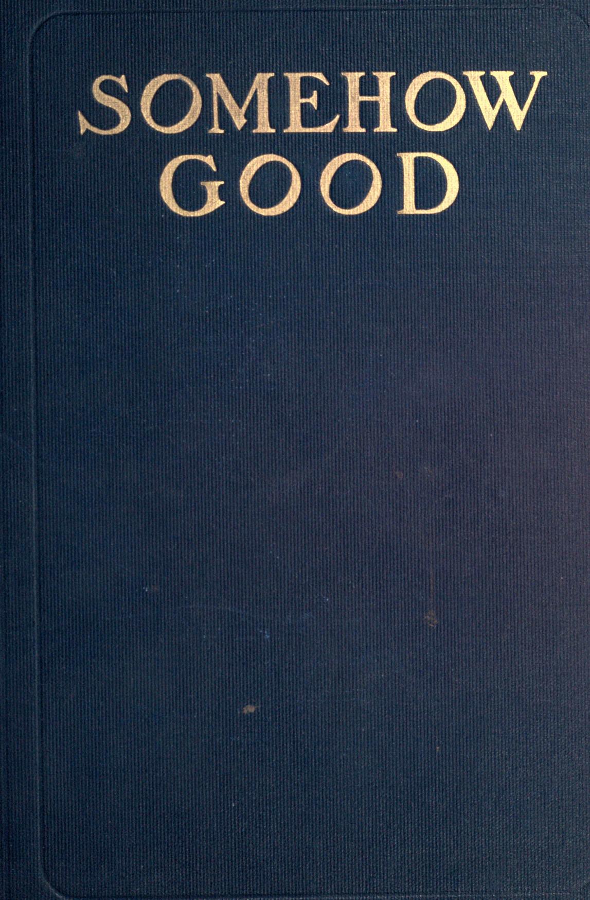 جلد کتاب Somehow Good