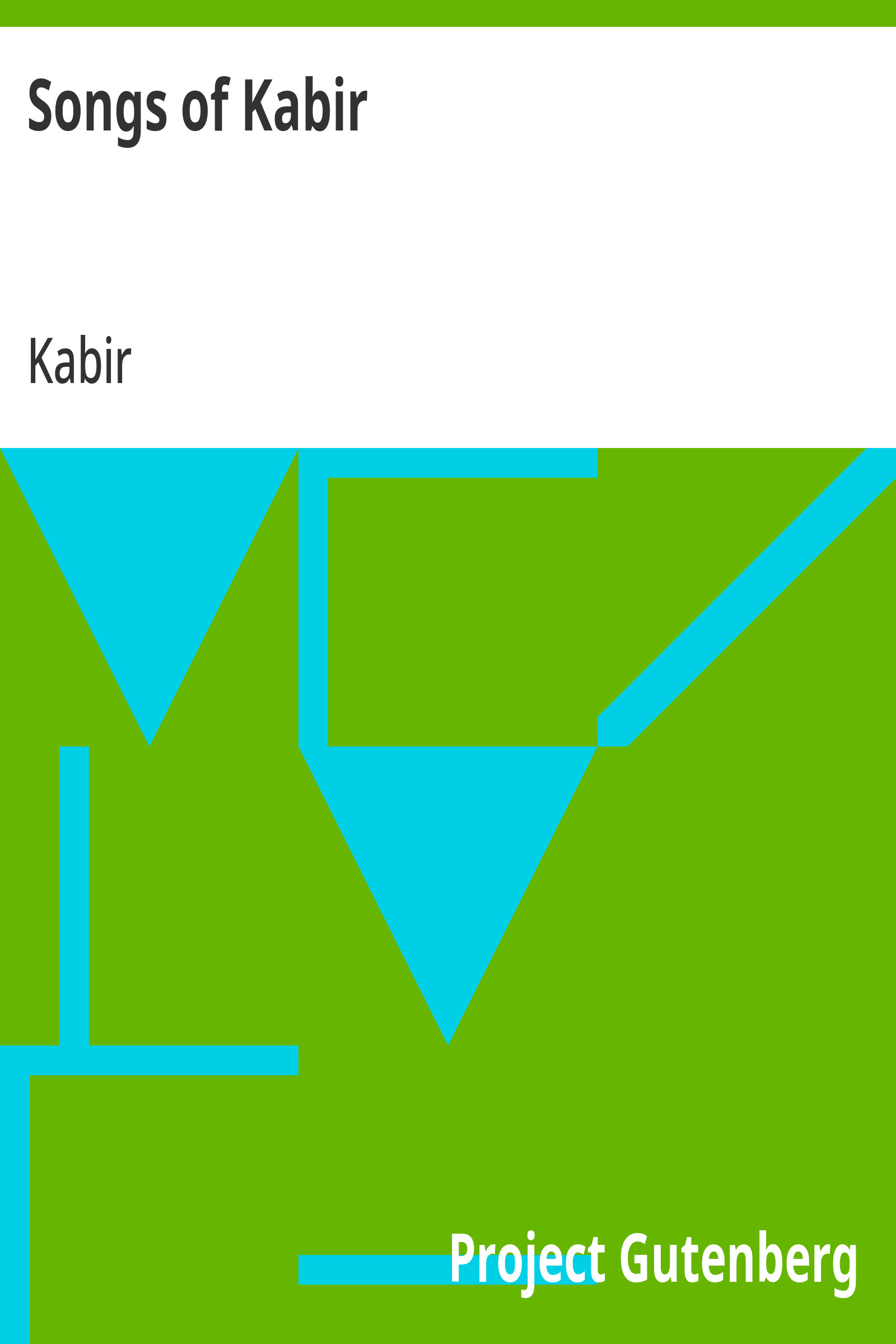 جلد کتاب Songs of Kabir