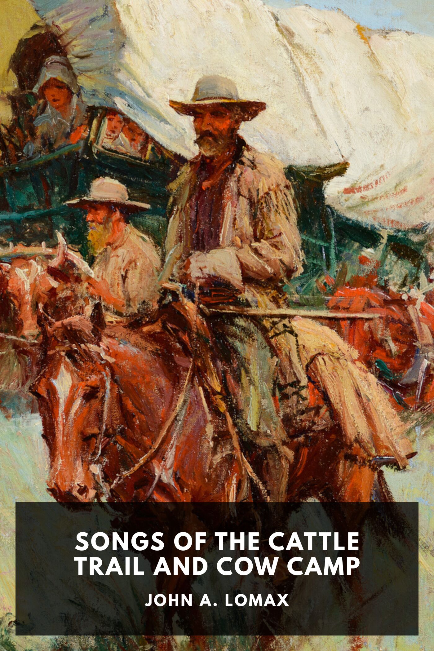 جلد کتاب Songs of the Cattle Trail and Cow Camp