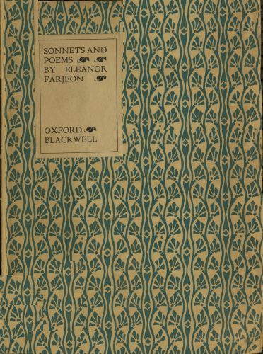 جلد کتاب Sonnets and Poems