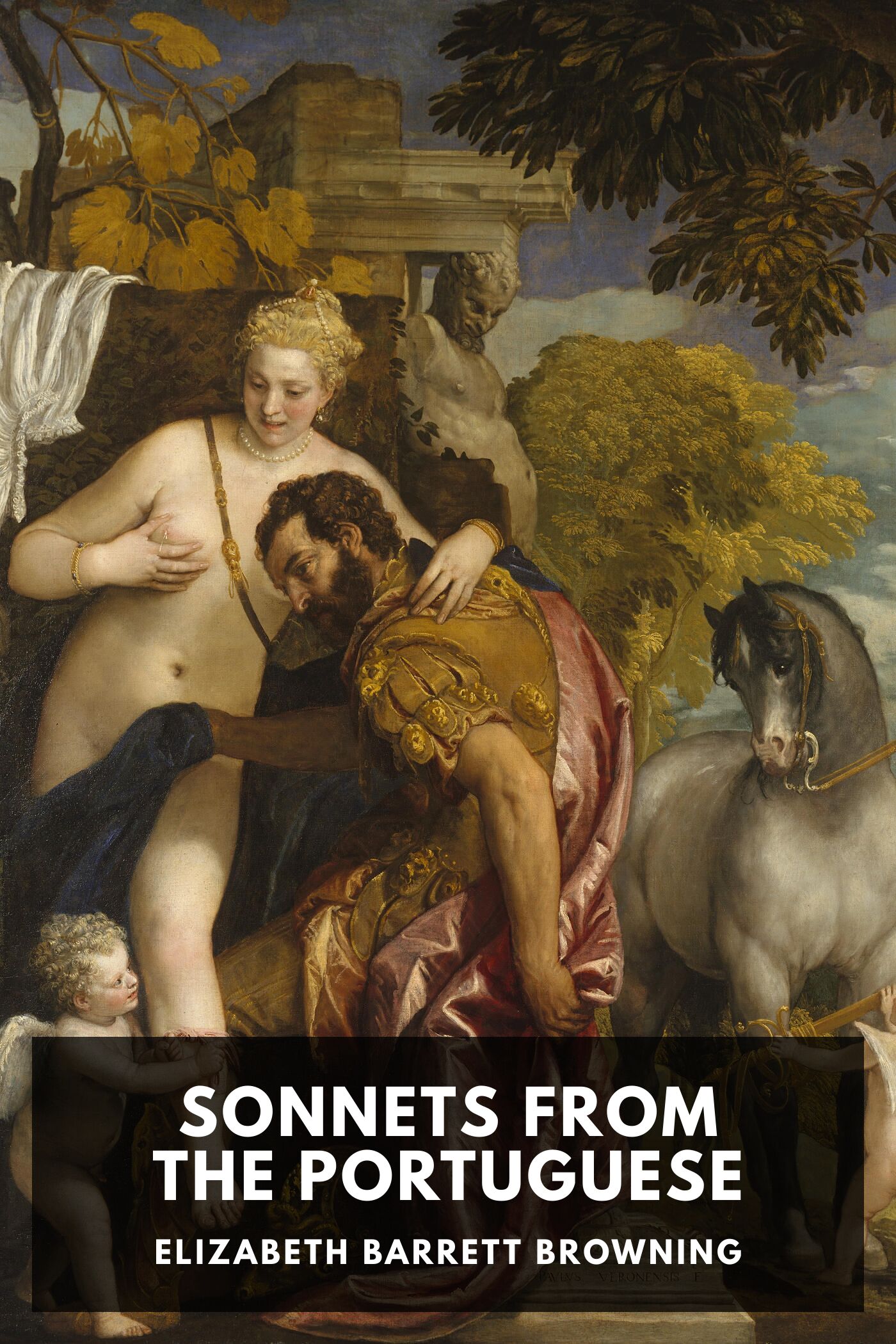 جلد کتاب Sonnets from the Portuguese