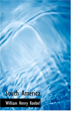 جلد کتاب South America