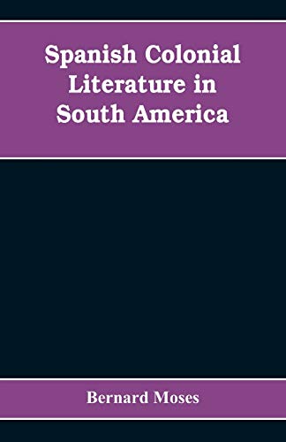 جلد کتاب Spanish Colonial Literature in South America