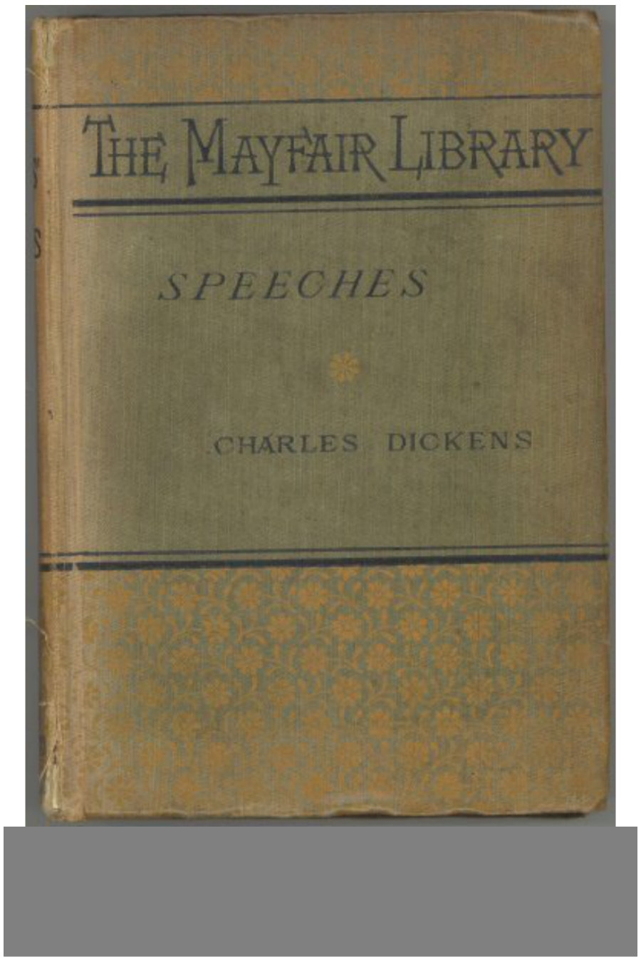 جلد کتاب Speeches: Literary and Social