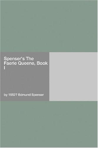 جلد کتاب Spenser's The Faerie Queene, Book I