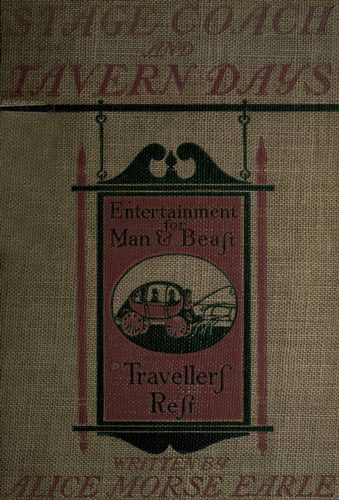 جلد کتاب Stage-coach and Tavern Days