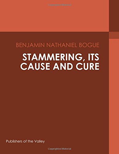 جلد کتاب Stammering, Its Cause and Cure