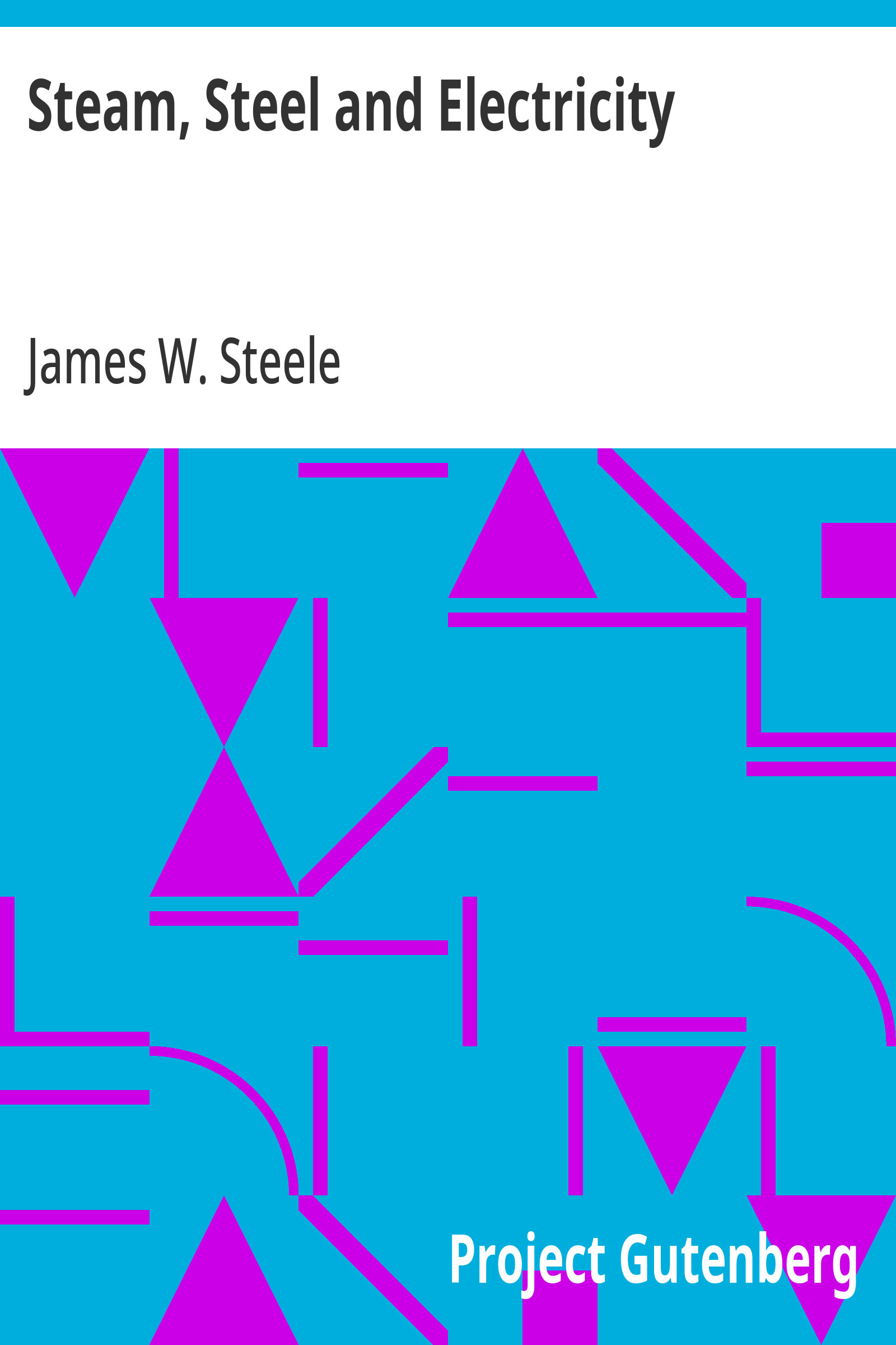 جلد کتاب Steam, Steel and Electricity