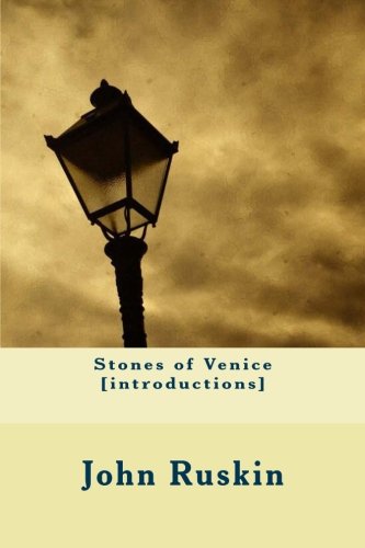جلد کتاب Stones of Venice [Introductions]