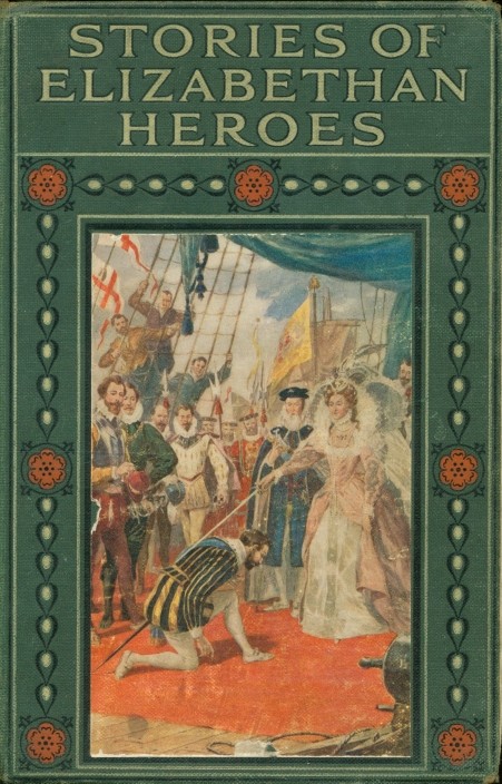 جلد کتاب Stories of Elizabethan Heroes
