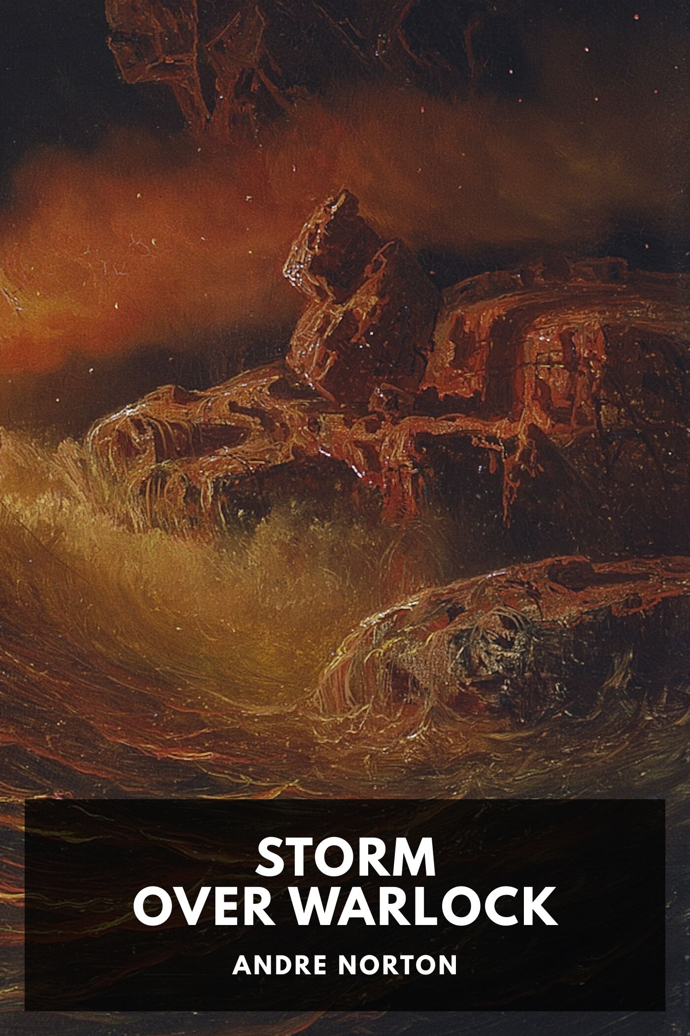 جلد کتاب Storm Over Warlock