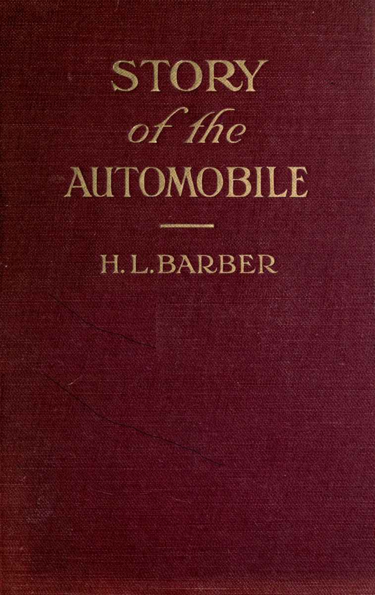 جلد کتاب Story of the Automobile