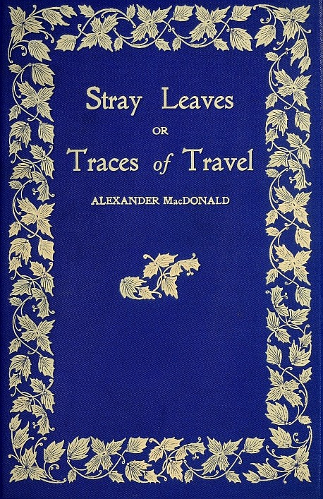 جلد کتاب Stray leaves
