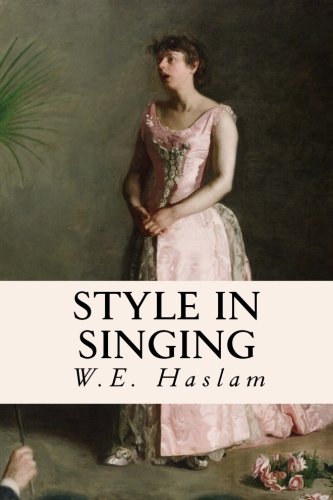 جلد کتاب Style in Singing
