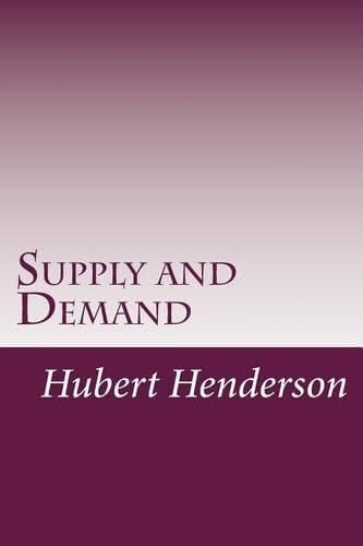 جلد کتاب Supply and Demand