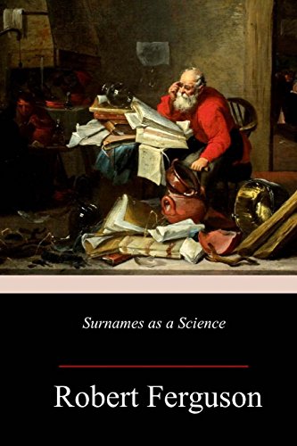 جلد کتاب Surnames as a Science