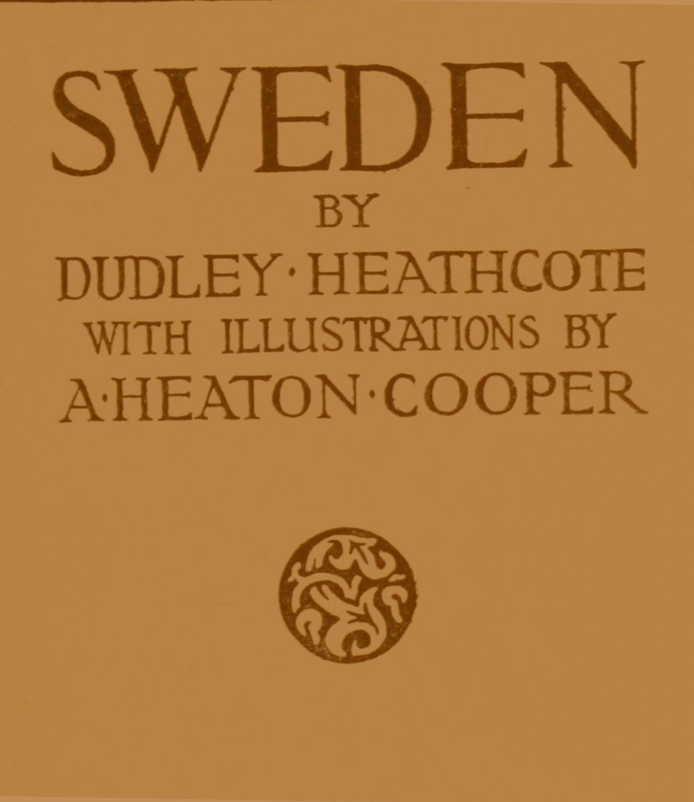 جلد کتاب Sweden