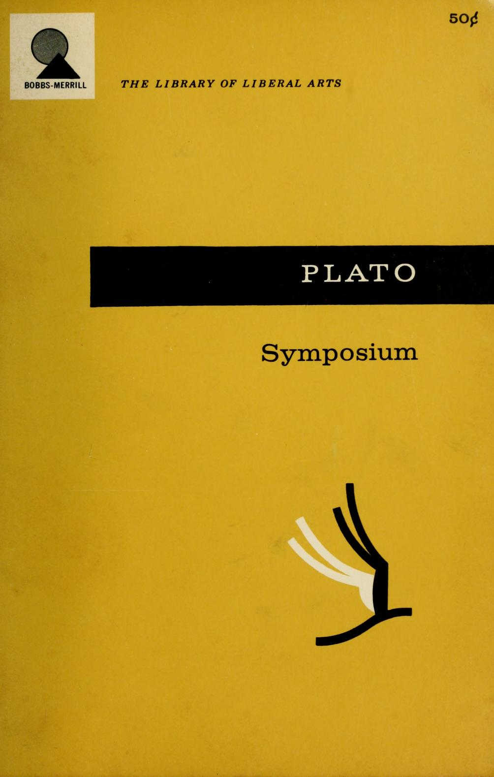 جلد کتاب Symposium