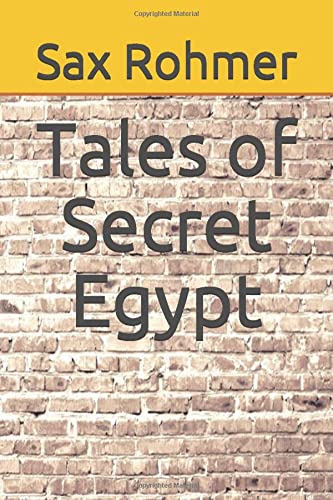 جلد کتاب Tales of Secret Egypt