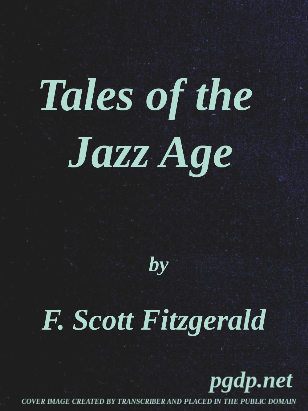 جلد کتاب Tales of the Jazz Age