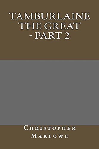 جلد کتاب Tamburlaine the Great — Part 2