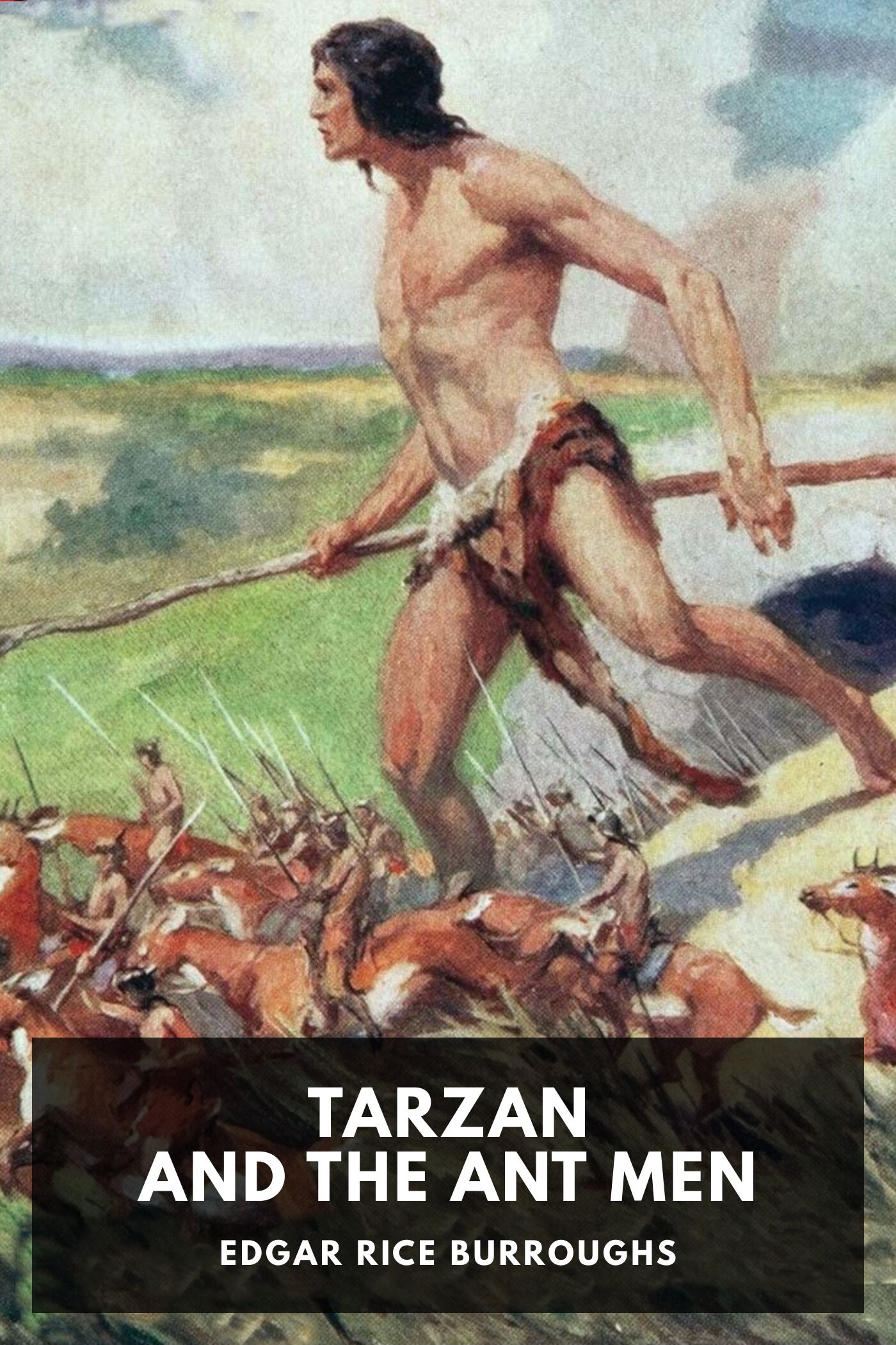 جلد کتاب Tarzan and the Ant Men