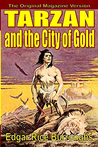 جلد کتاب Tarzan and the City of Gold