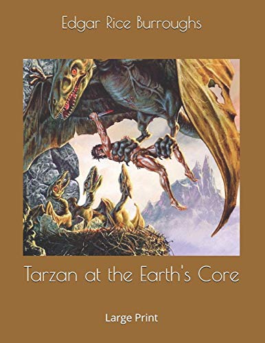 جلد کتاب Tarzan at the Earth's core