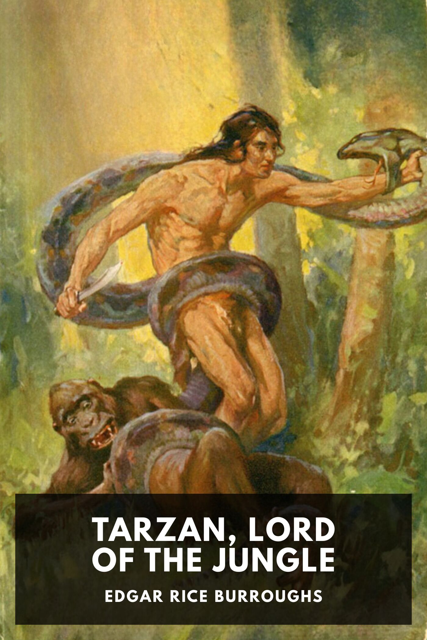 جلد کتاب Tarzan, Lord of the Jungle