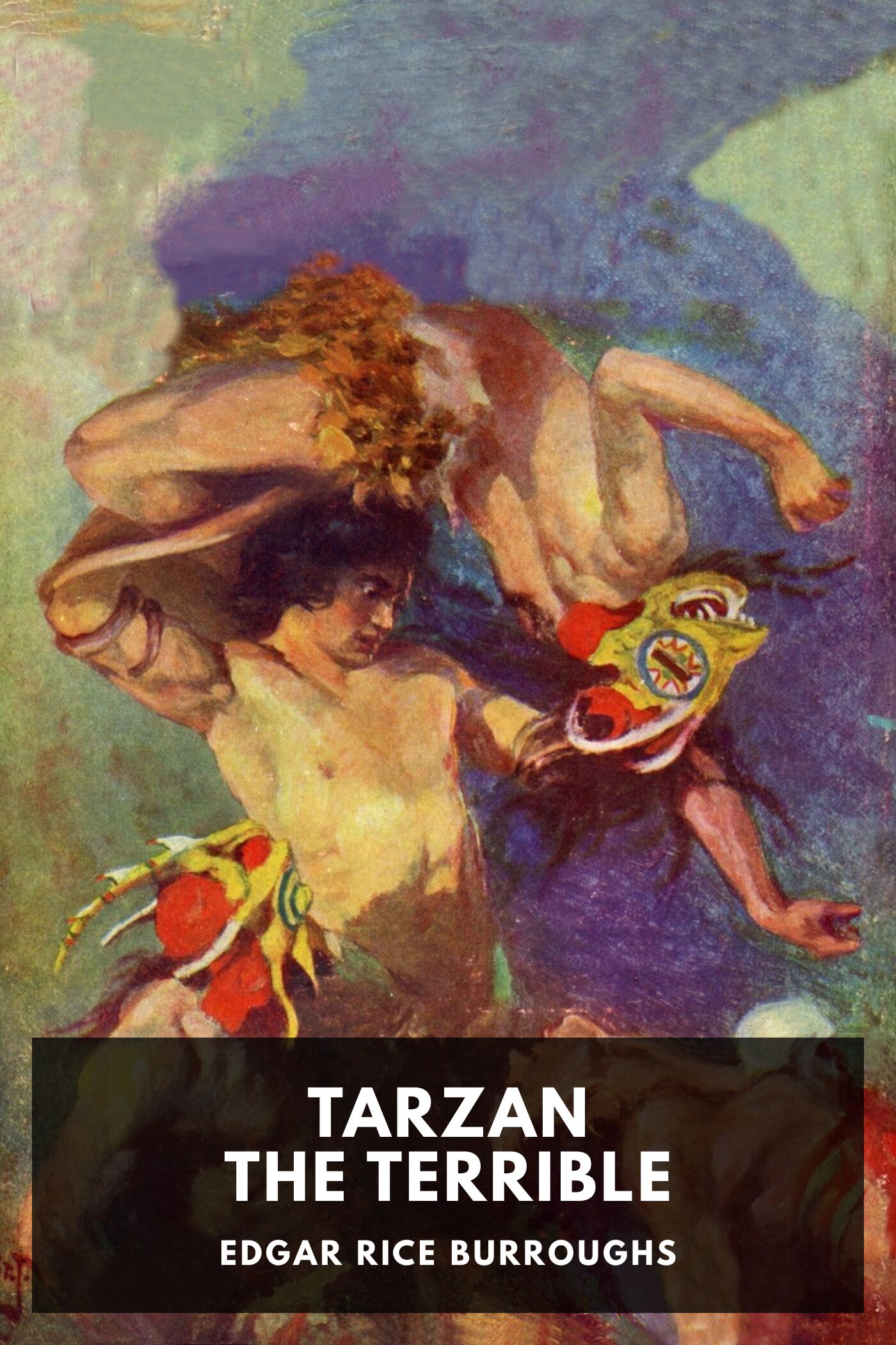 جلد کتاب Tarzan the Terrible