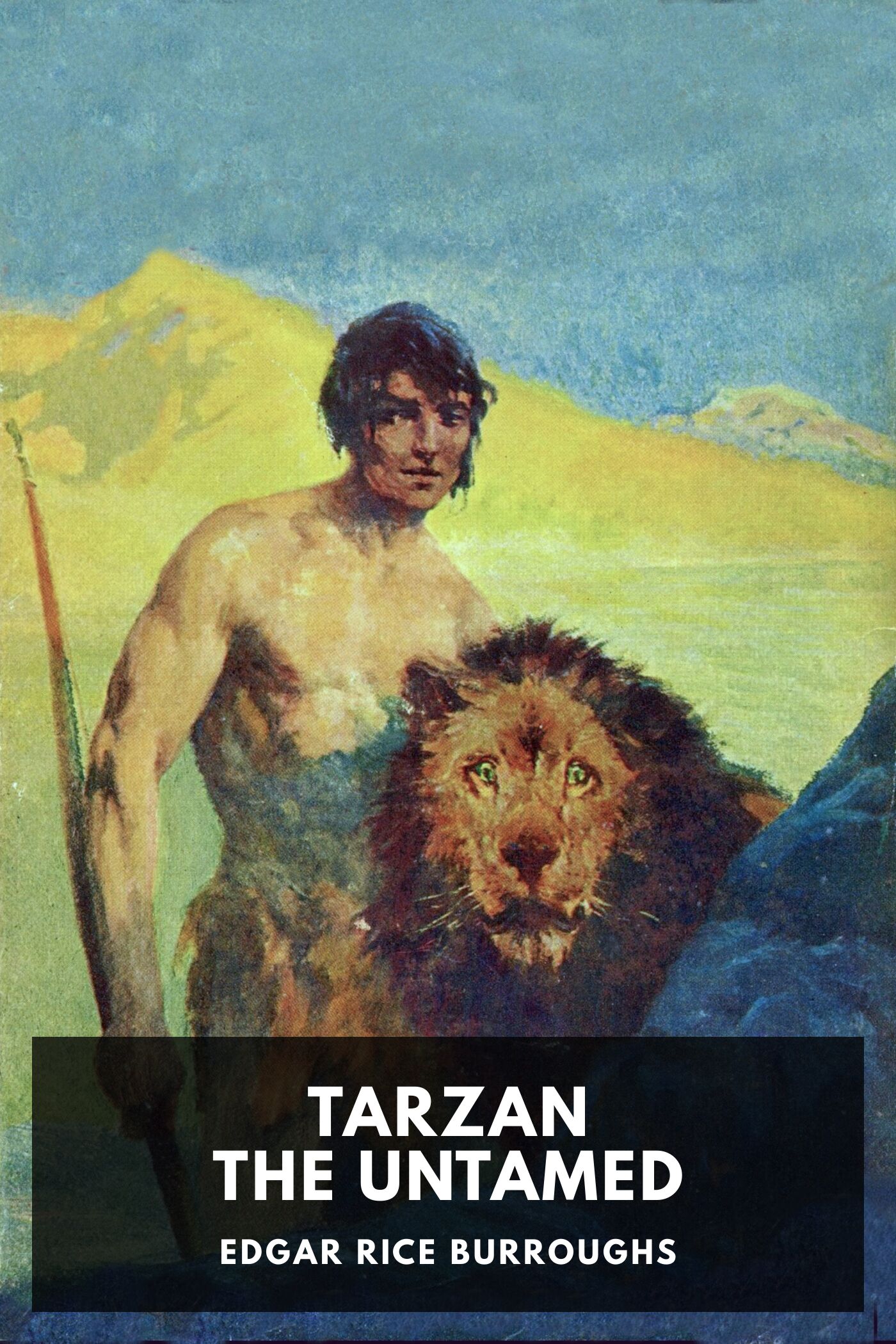 جلد کتاب Tarzan the Untamed