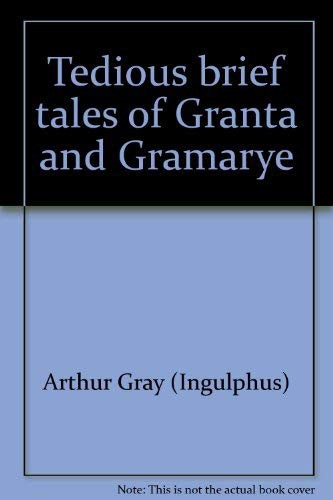 جلد کتاب Tedious Brief Tales of Granta and Gramarye