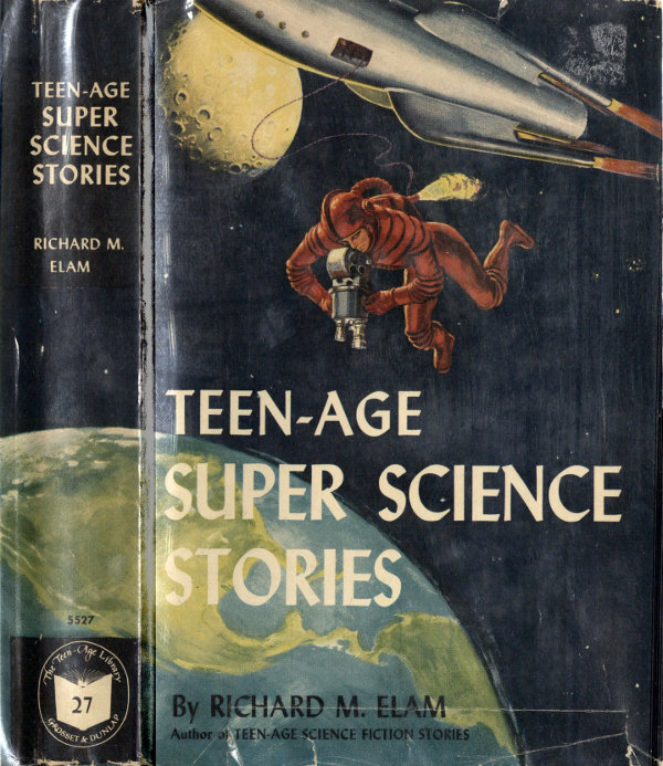 جلد کتاب Teen-age Super Science Stories