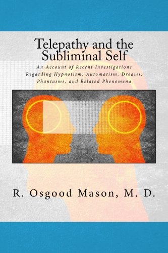 جلد کتاب Telepathy and the Subliminal Self