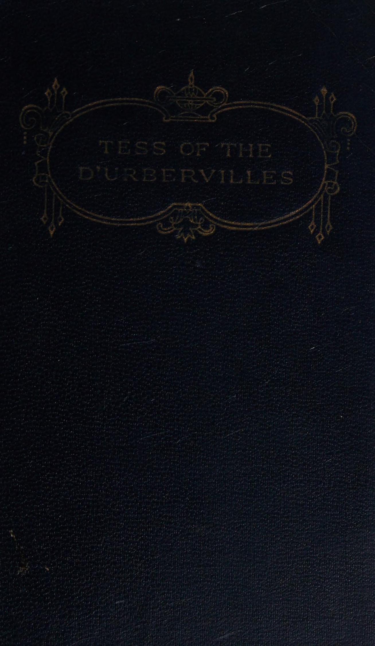 جلد کتاب Tess of the d'Urbervilles