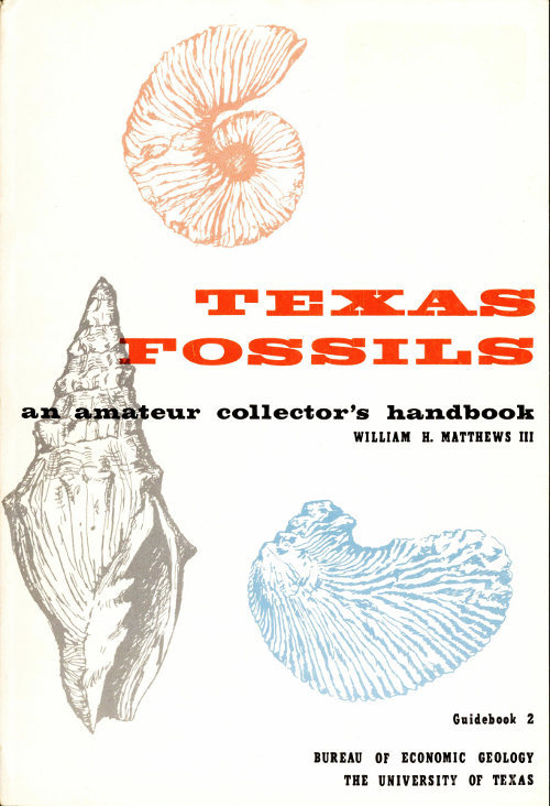 جلد کتاب Texas Fossils: An Amateur Collector's Handbook