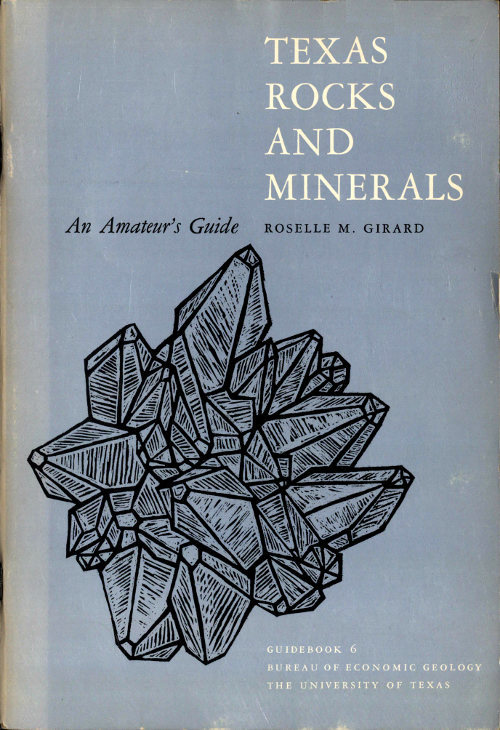 جلد کتاب Texas Rocks and Minerals: An Amateur's Guide