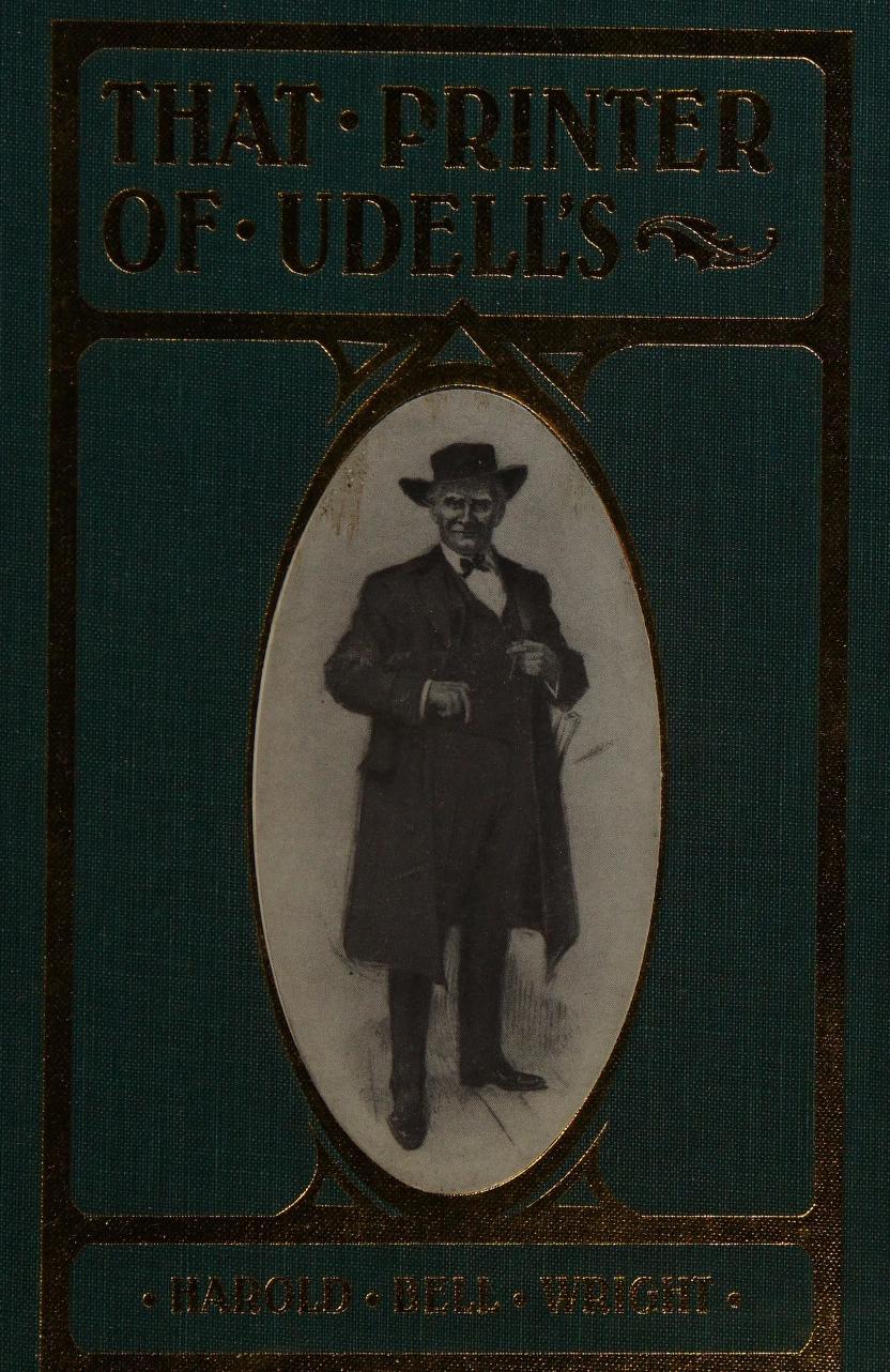 جلد کتاب That Printer of Udell's: A Story of the Middle West