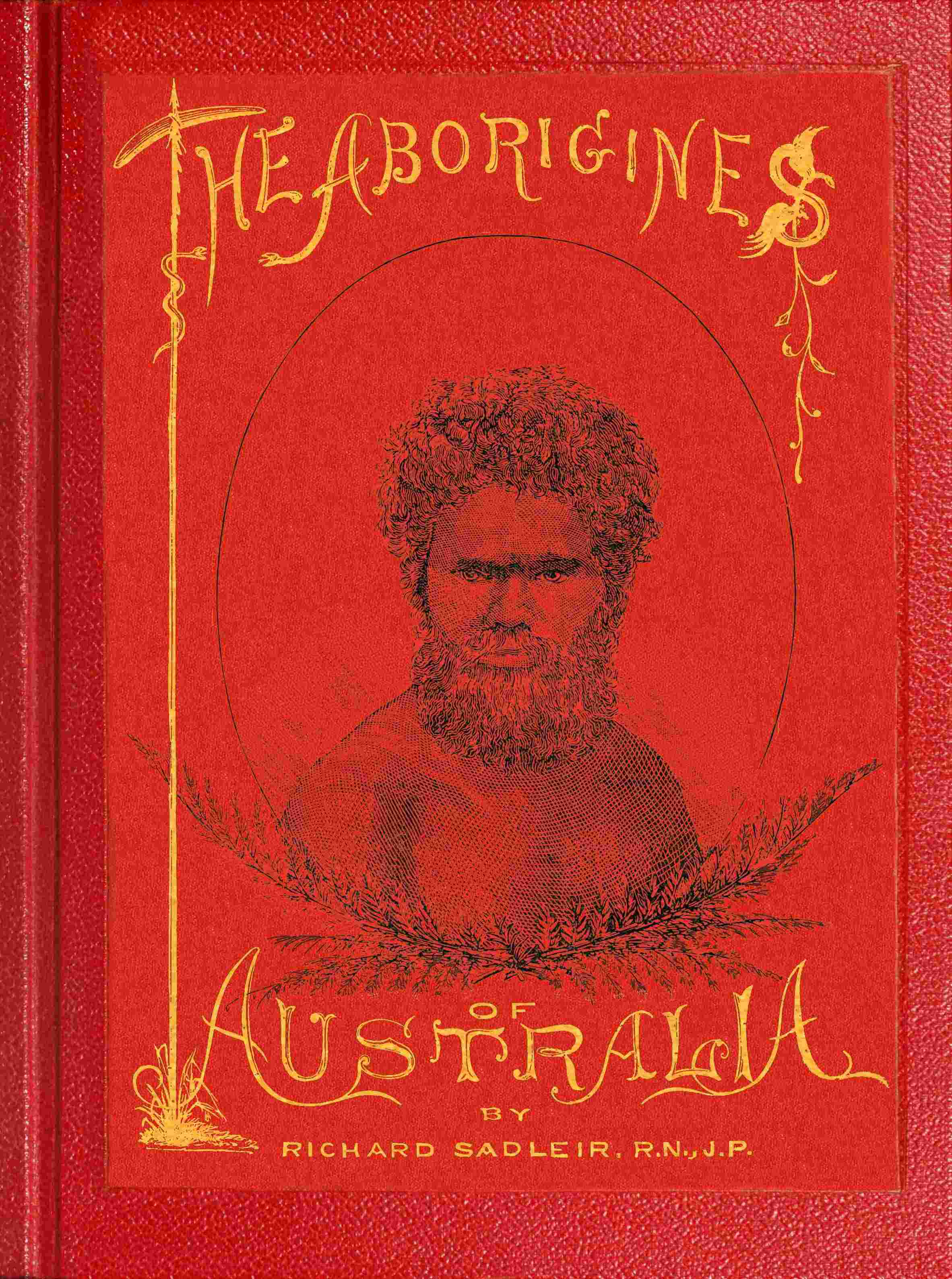 جلد کتاب The Aborigines of Australia