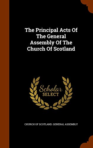جلد کتاب The Acts of the General Assemblies of the Church of Scotland