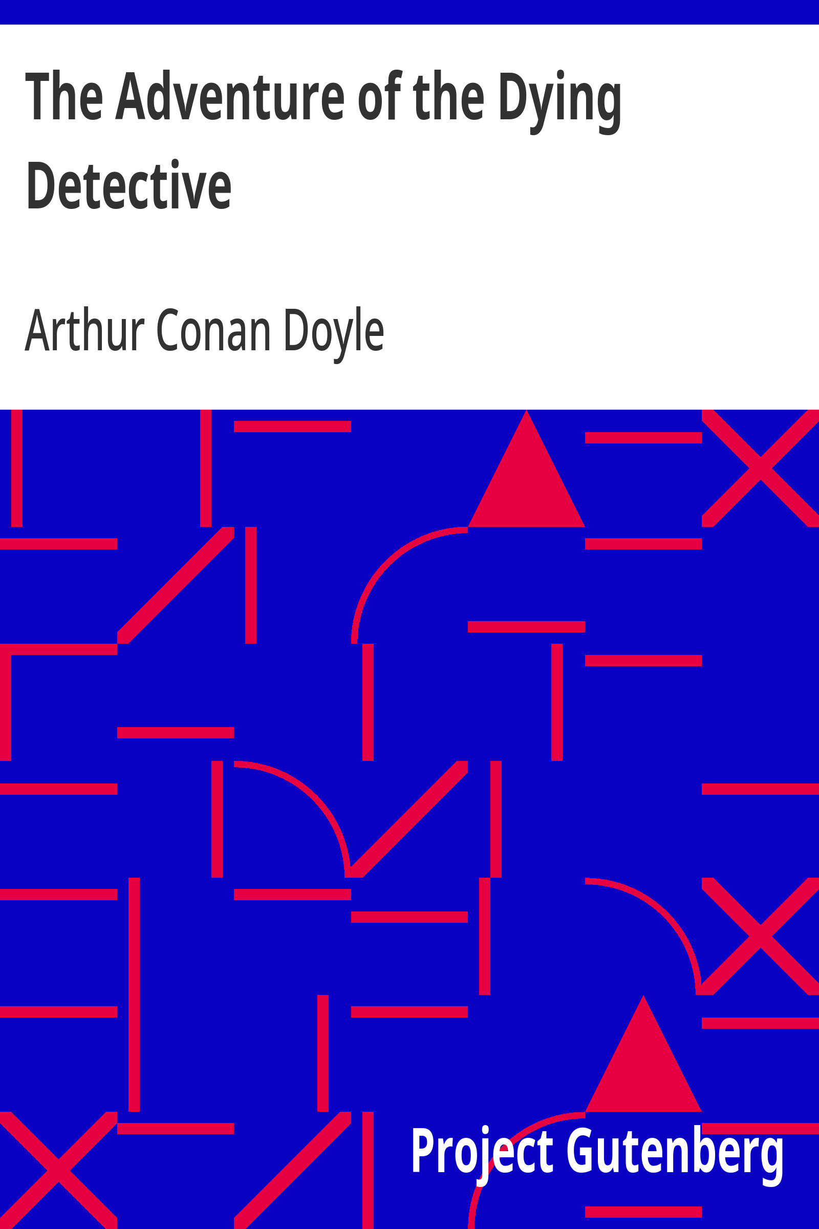جلد کتاب The Adventure of the Dying Detective