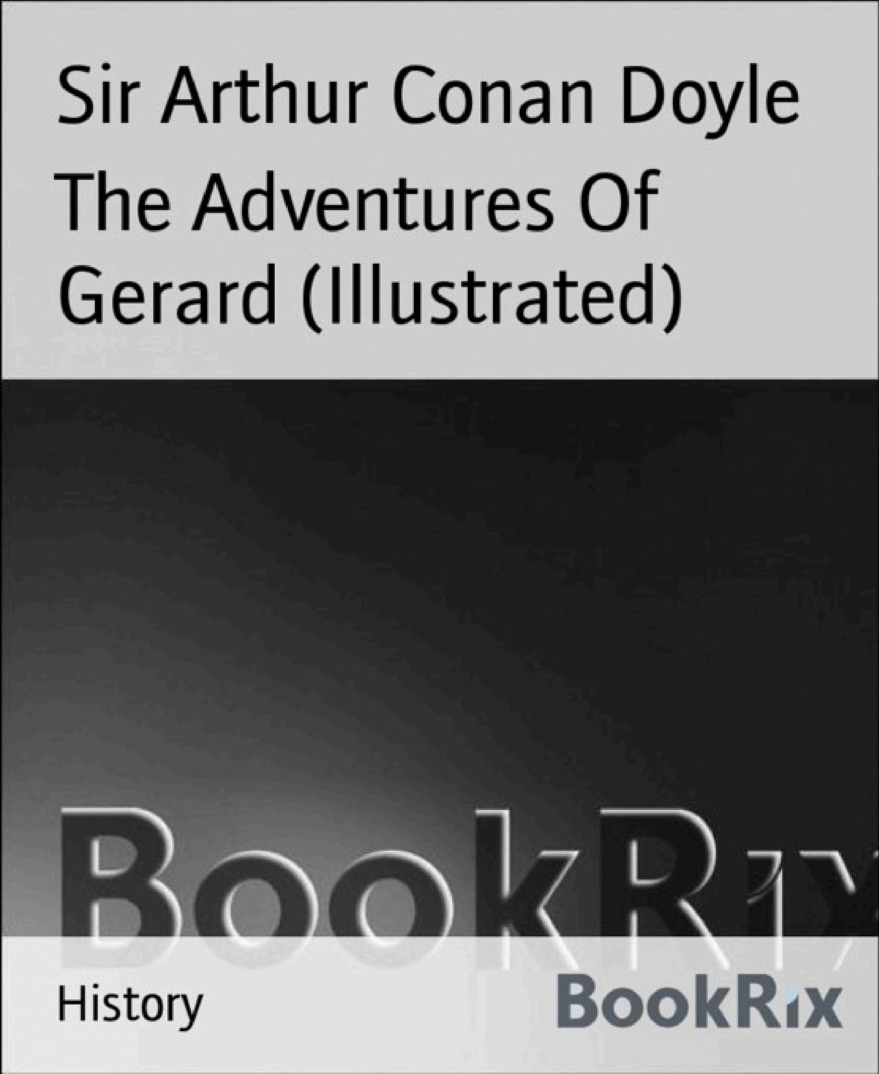 جلد کتاب The Adventures of Gerard