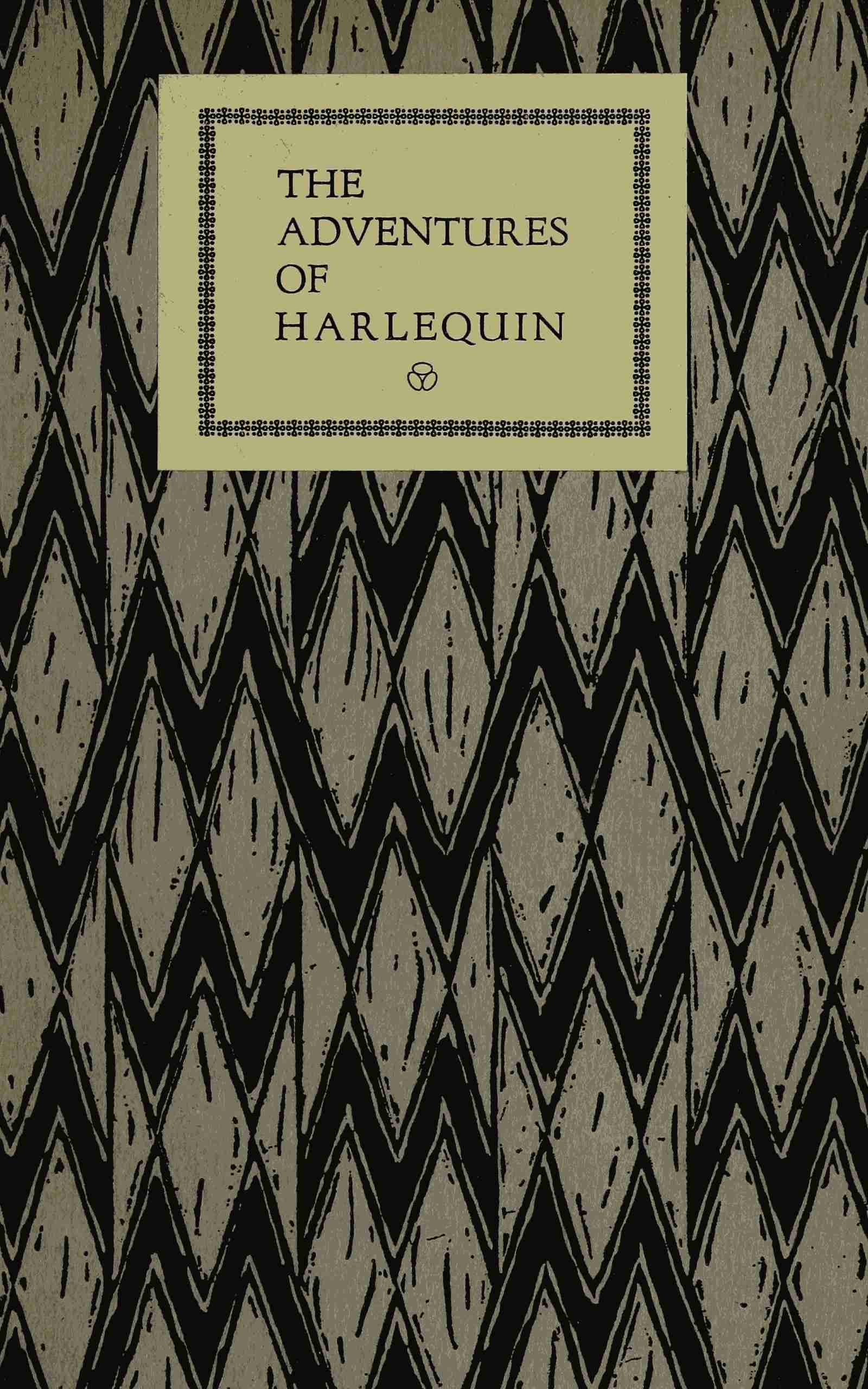 جلد کتاب The Adventures of Harlequin