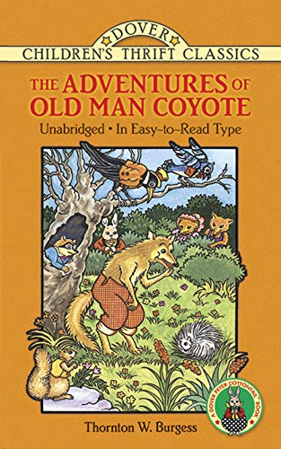 جلد کتاب The Adventures of Old Man Coyote