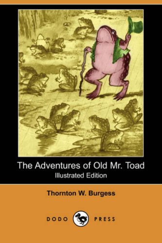 جلد کتاب The Adventures of Old Mr. Toad