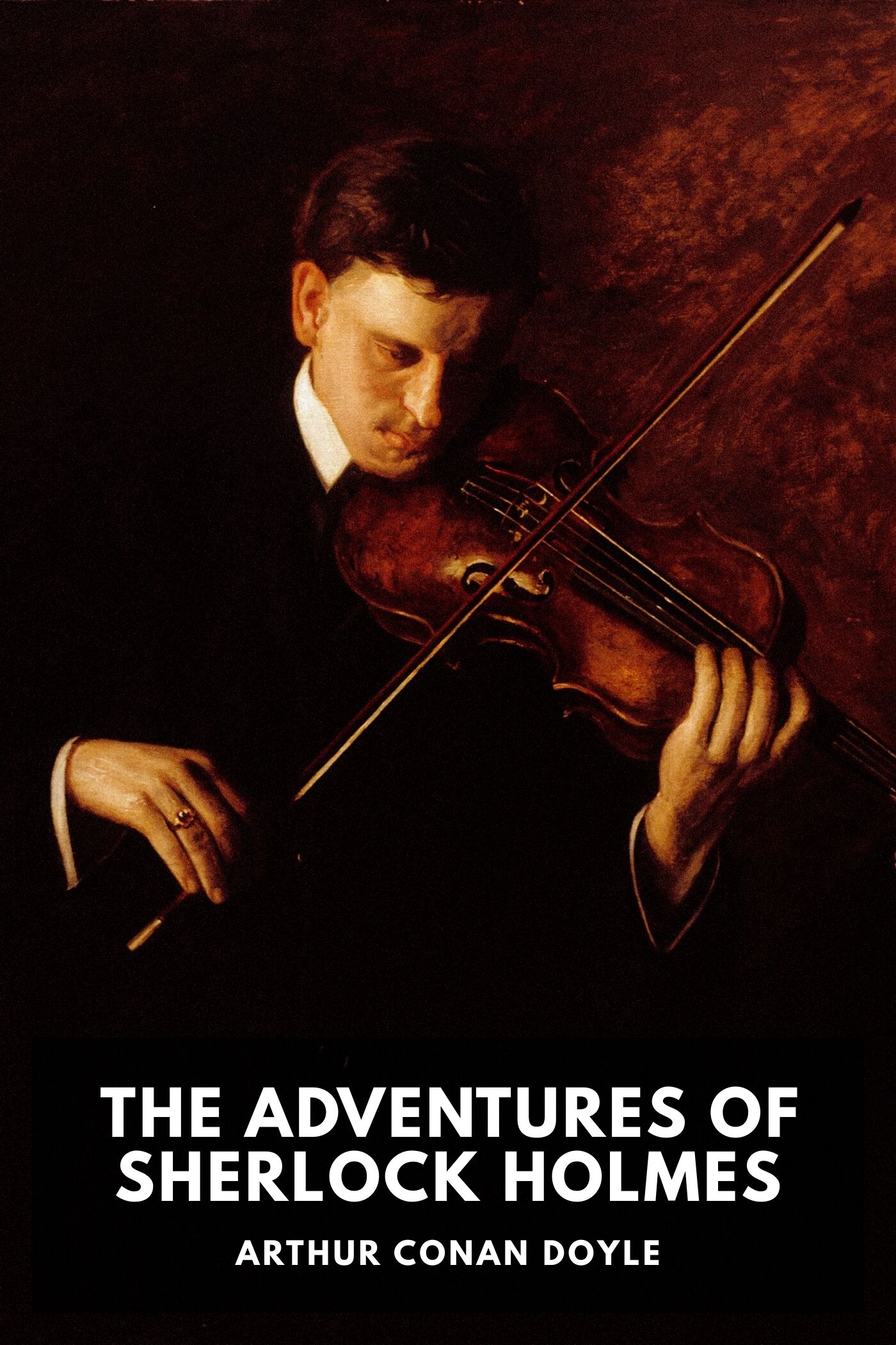 جلد کتاب The Adventures of Sherlock Holmes