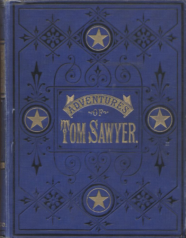 جلد کتاب The Adventures of Tom Sawyer