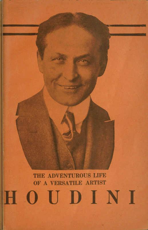 جلد کتاب The Adventurous Life of a Versatile Artist: Houdini
