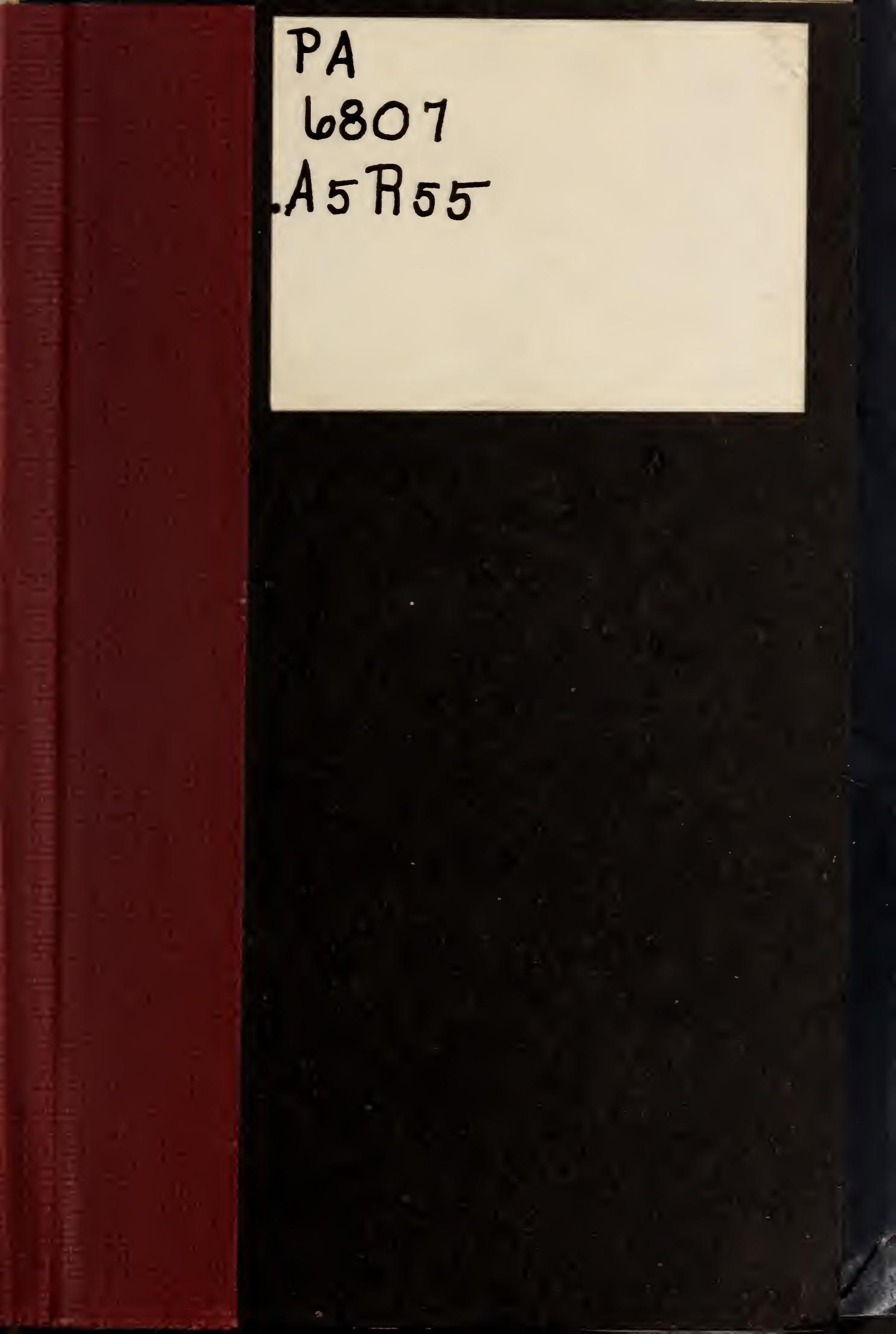 جلد کتاب The Aeneid