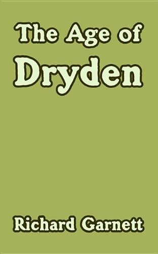 جلد کتاب The Age of Dryden